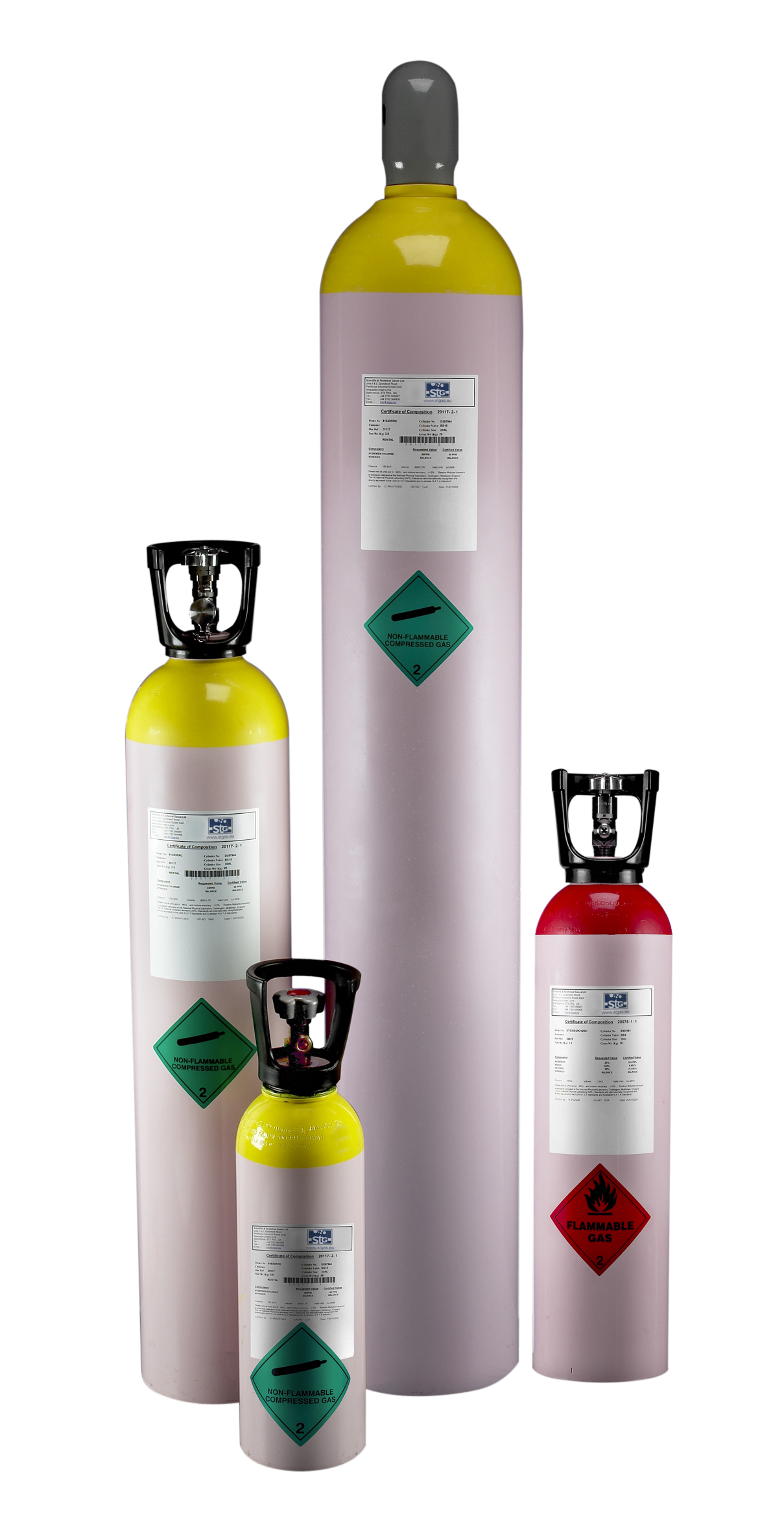High Pressure Cylinders 